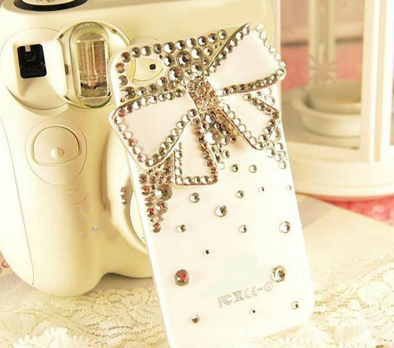 Iphone 4 Case, Iphone 4s Case,crystal Bow Iphone 4 Case,crystal Bow Iphone 4s Case, Bling Iphone 4 Case, Bling Iphone 4s Case, Iphone 5